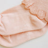 Poppie Cotton Socks - Baby Pink - Gertrude and the King